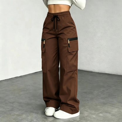 ⚡FINAL SALE 🔥Women's lightweight loose cargo pants with multiple pockets