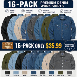 ⏰16-PACK - $38.8 (Brand Factory Wholesale)